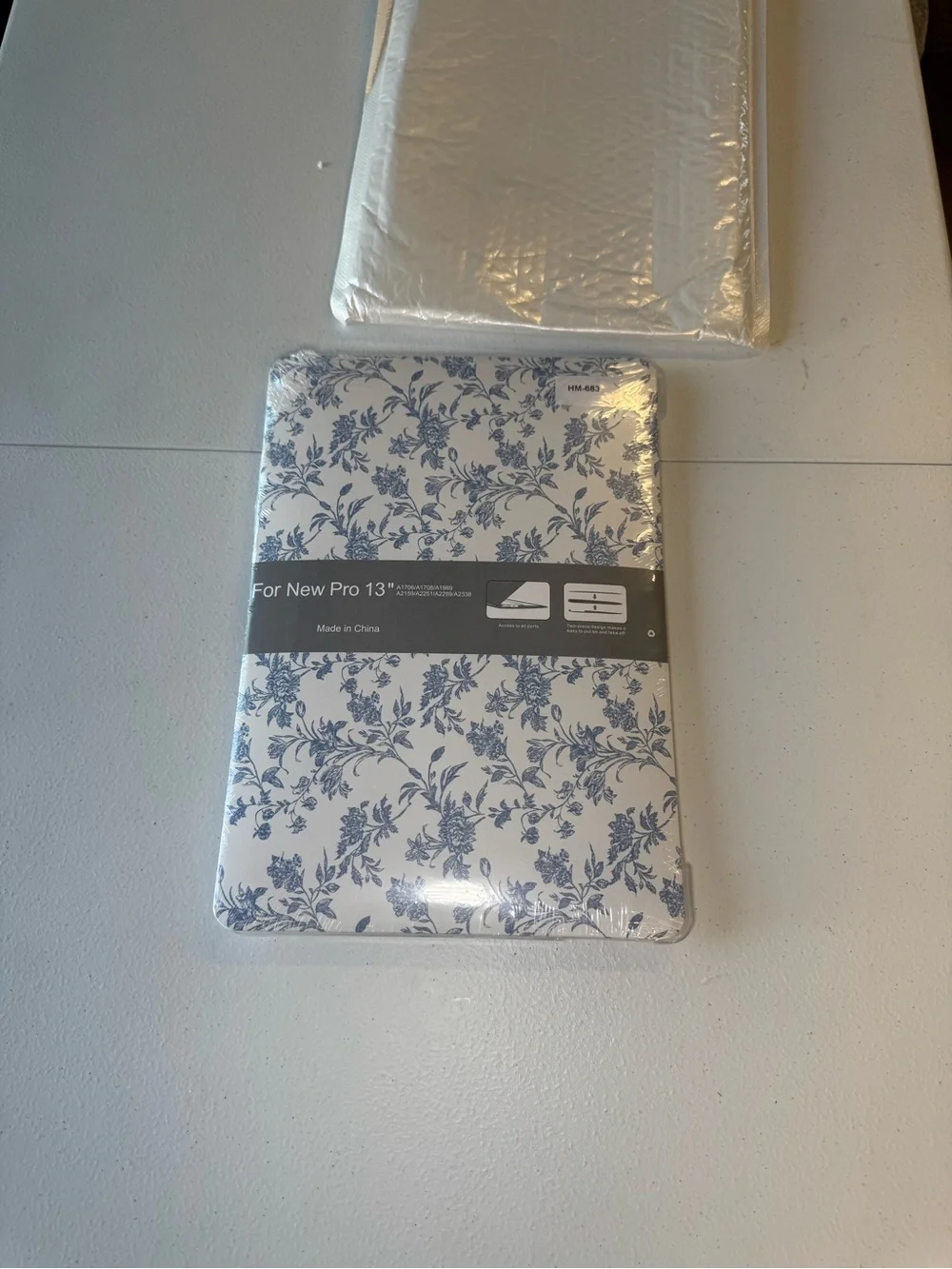 Blue Floral Tablet Case